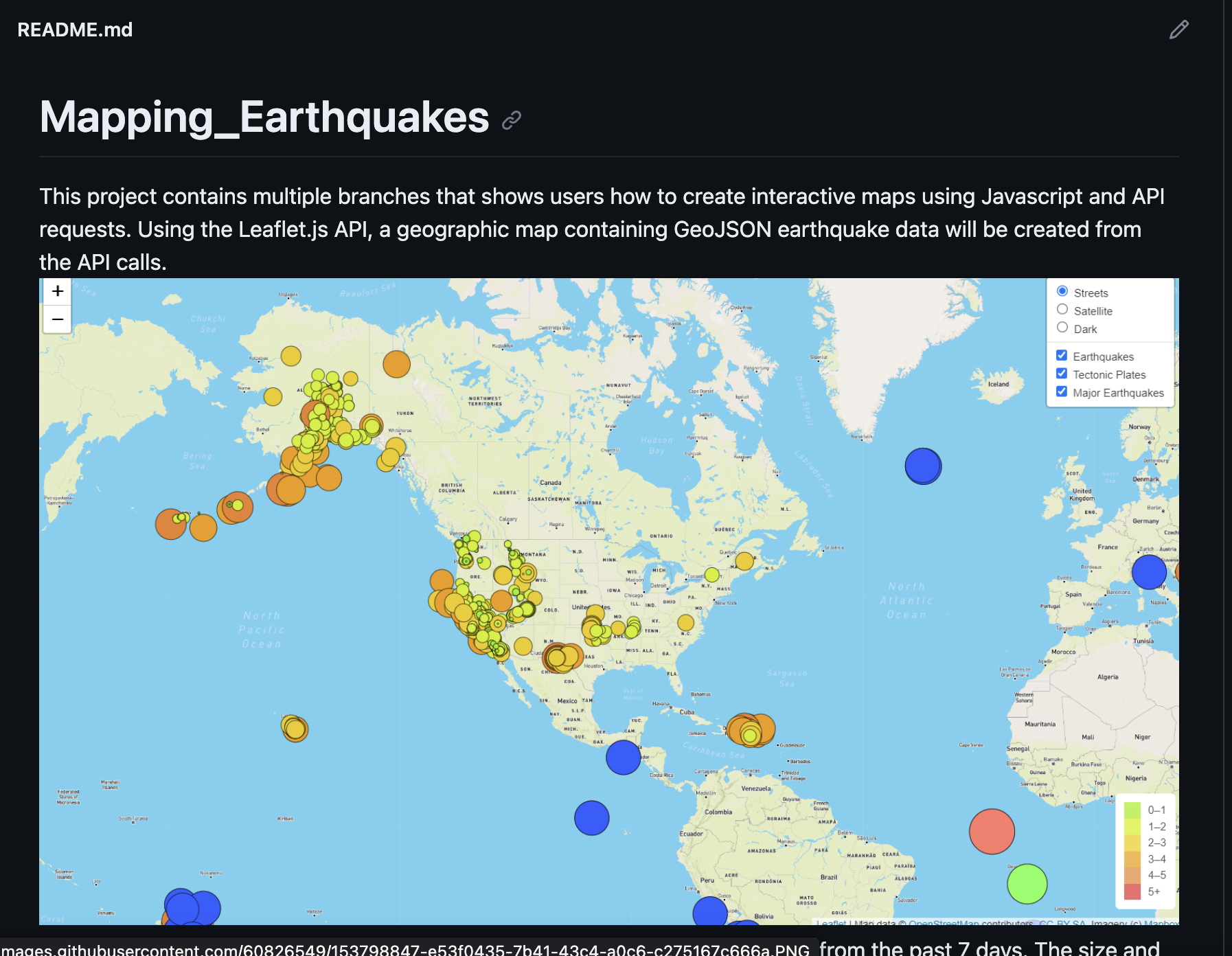 Mapping Earthquakes Preview